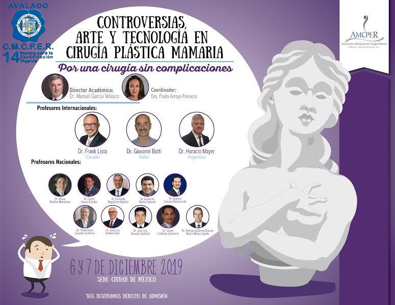 Congreso «Controversias, Arte y Tecnología en Cirugía Plástica Mamaria»